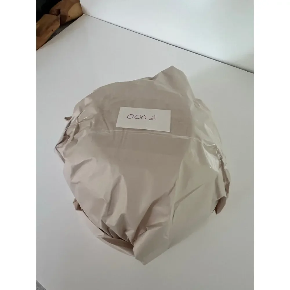 Kaj Franck for Finel Arabia Scandinavian White Brown Enamel Bowl JL